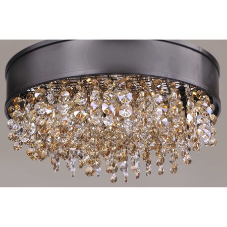 Maxim Mystic-Flush Mount 39650SHBZ